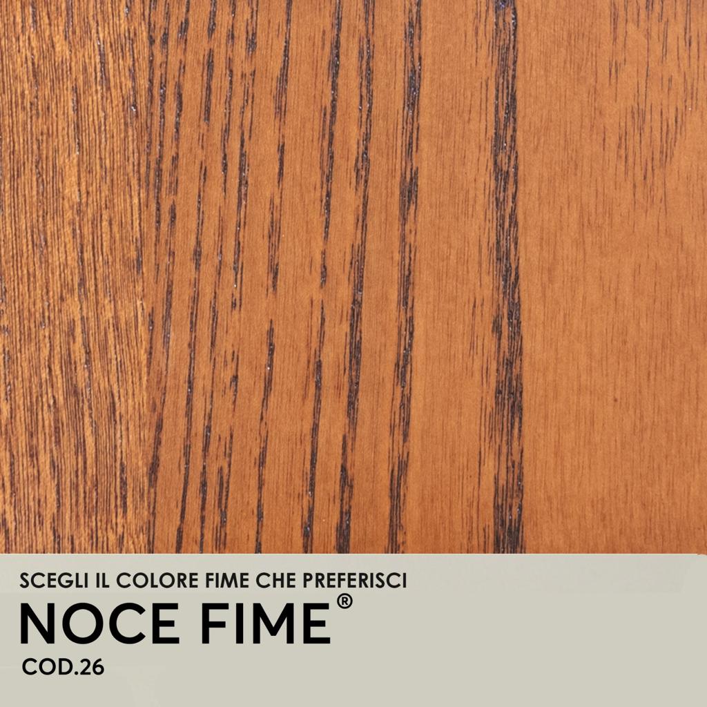 TAVOLO PIANO IN LEGNO DI FRASSINO - GAMBE IN LEGNO DI FAGGIO cm 160x85 con 2 all. da cm 40