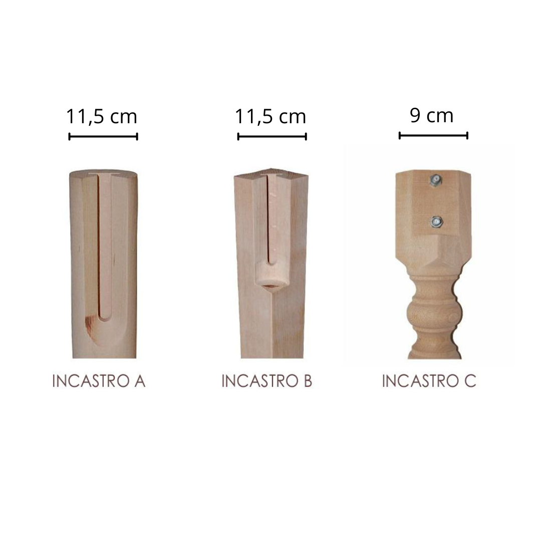 Gamba tavolo TORNITA