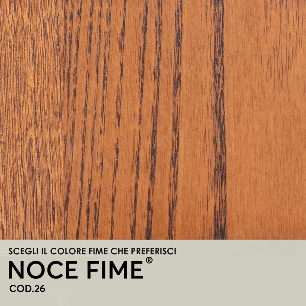 TAVOLO PIANO IN LEGNO DI FRASSINO - GAMBE IN LEGNO DI FAGGIO cm 160x85 con 2 all.  da cm 40